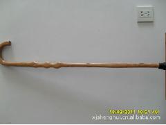 厂家低价直销批发木制拐杖/老人拐杖/手杖（图）