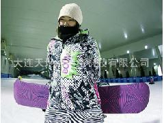 韩国外贸原单 URNIC5品牌 休闲运动服饰 黑色迷彩单板滑雪服
