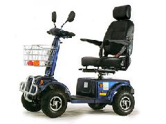 A型电动四轮休闲车，老年人代步车，残疾人电动车