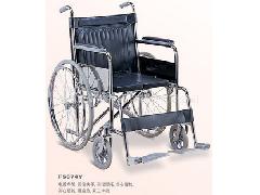 FS874Y佛山折叠轮椅车、硬座钢管轮椅、残疾人老年人轮椅