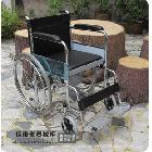佛山凯洋坐便轮椅带坐便器座便轮椅车老年人坐厕轮椅免充气KY609