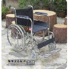 佛山钢质轮椅车FS809老年人轮椅车残疾车折叠轮椅老人代步车