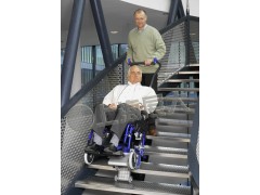 电动载人爬楼梯轮椅 带座椅室外型