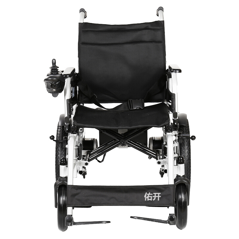 ​佑开手动轮椅家用 轻便折叠手推 老年人残疾人便携式超轻轮椅