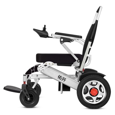 佑开电动轮椅折叠轻便轮椅车便携轻便锂电池老年人残疾人代步车